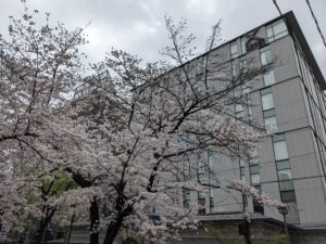 クロスホテルの外観