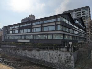  ソラリア西鉄ホテル京都プレミア 三条鴨川の鴨川側の外観