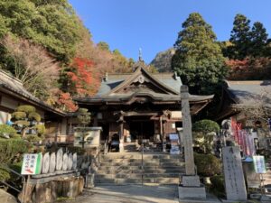 四国八十八箇所霊場の結願の寺である第88番札所・大窪寺の風景